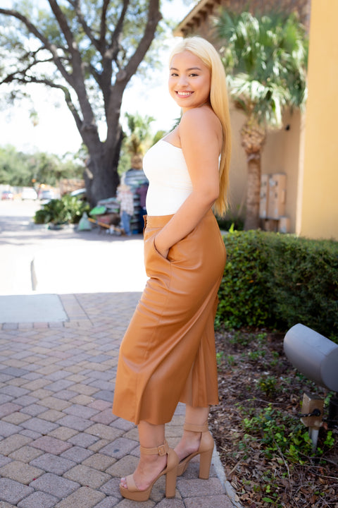 Espresso Cropped Pant
