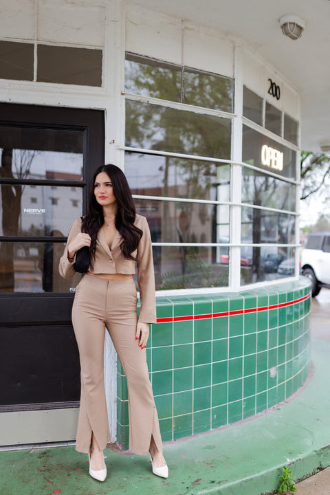 Iris Blazer Set