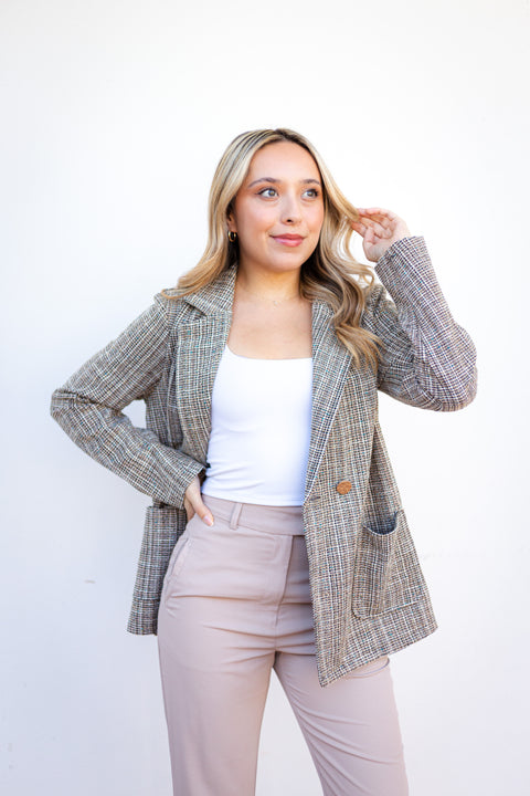 Bri Tweed Blazer