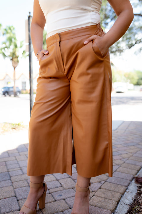 Espresso Cropped Pant