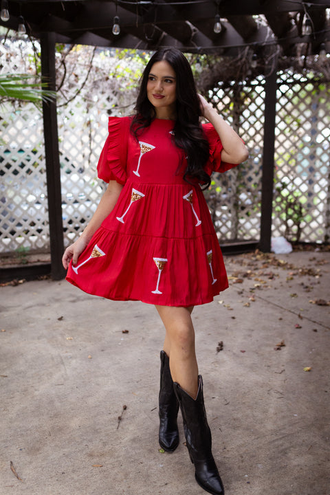 Carol Puff Sleeve Dress