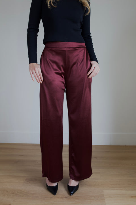 Amanda Satin Pants
