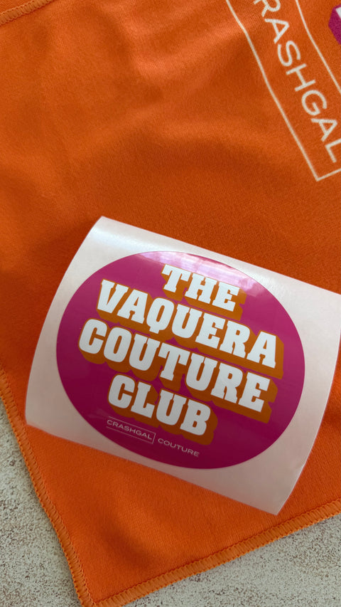 The Vaquera Couture Club Sticker