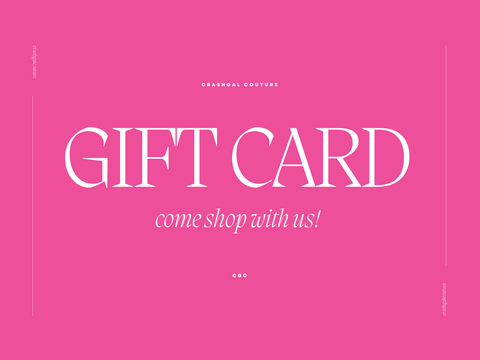 CrashGal Couture Gift Card