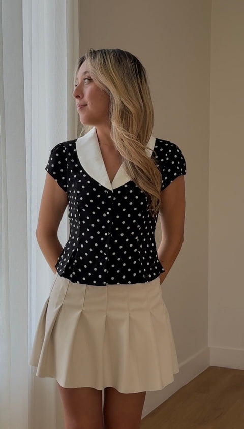 Aubrey Satin Top