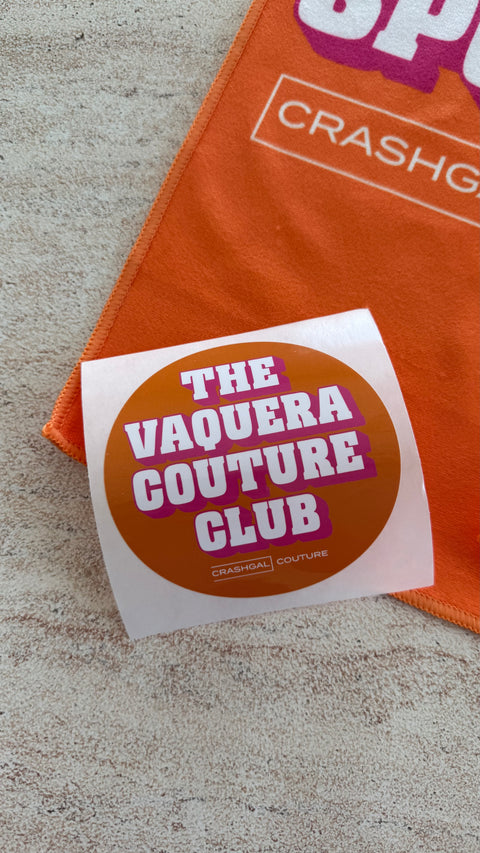 The Vaquera Couture Club Sticker