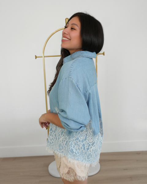 Darling Denim Top