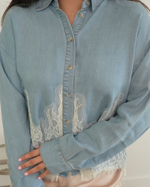 Darling Denim Top