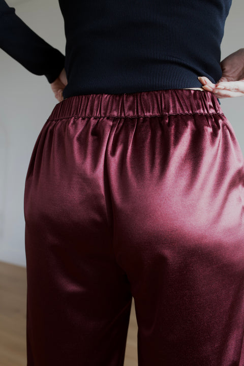 Amanda Satin Pants