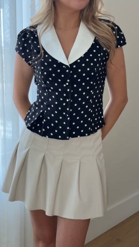 Aubrey Satin Top